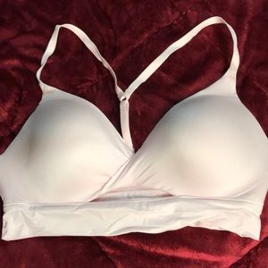 VS wire free racer back bra